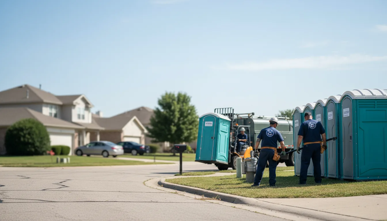 Porta Potty Rental in Sandyville, WV near me
